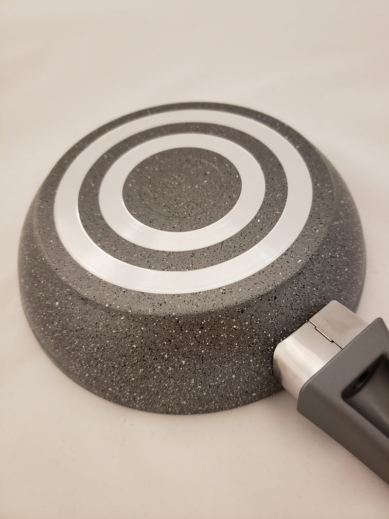 OMS Granite Round Gray Pan