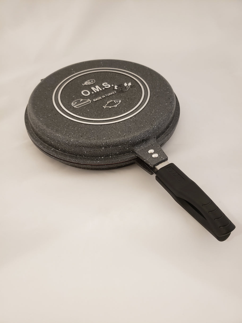 Granite Round Multi-function Grill Pan