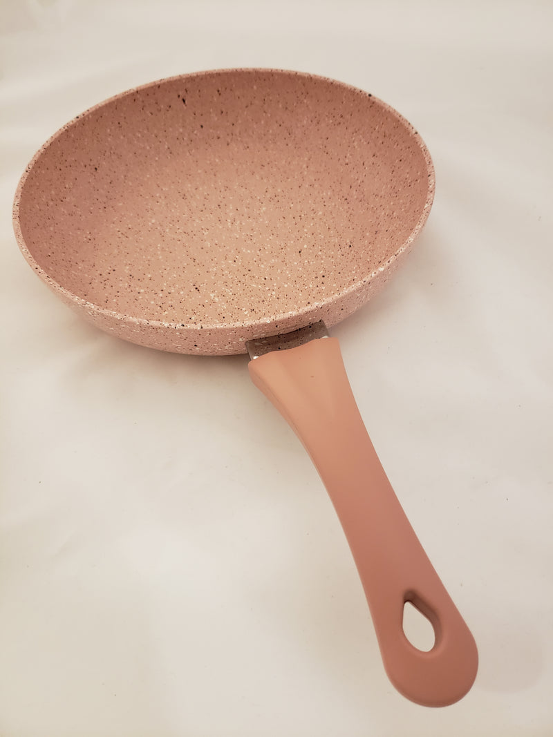 OMS Granite Round Pink Pan