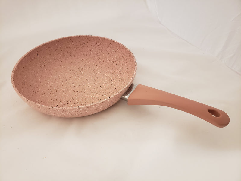 OMS Granite Round Pink Pan