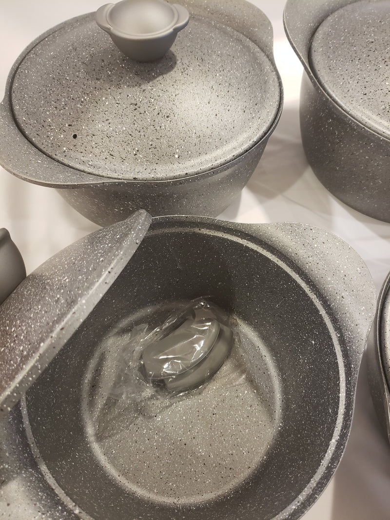 OMS 8-piece Granite Pot Set