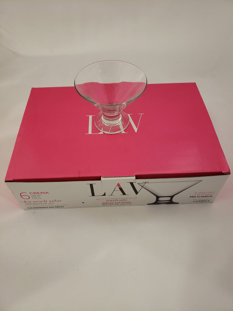 LAV Crema 6-pack Ice Cream Cup