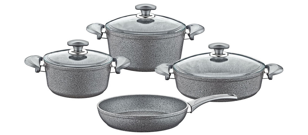 OMS 7-piece Everyday Granite Pot Set (3005)