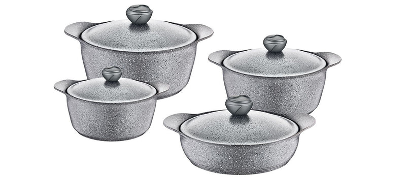 OMS 8-piece Granite Pot Set (3006)