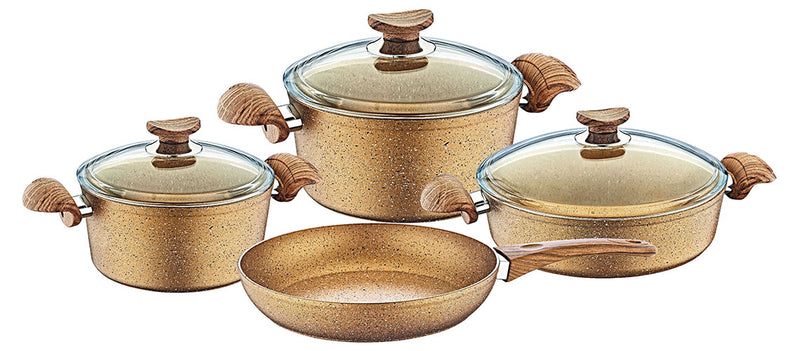 OMS 7-piece Lux Granite Pot Set (3105)