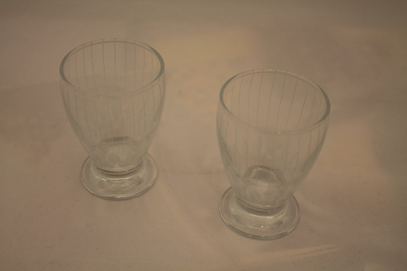 Abka Drink Set, Crystal Glass Set, Handcrafted