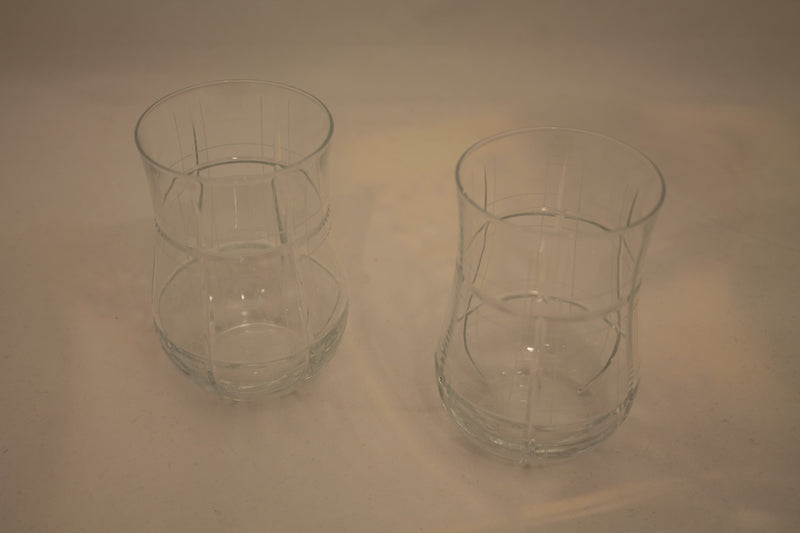 Abka Drink Set, Glass Set, Crystal Drinking Set, Handcrafted
