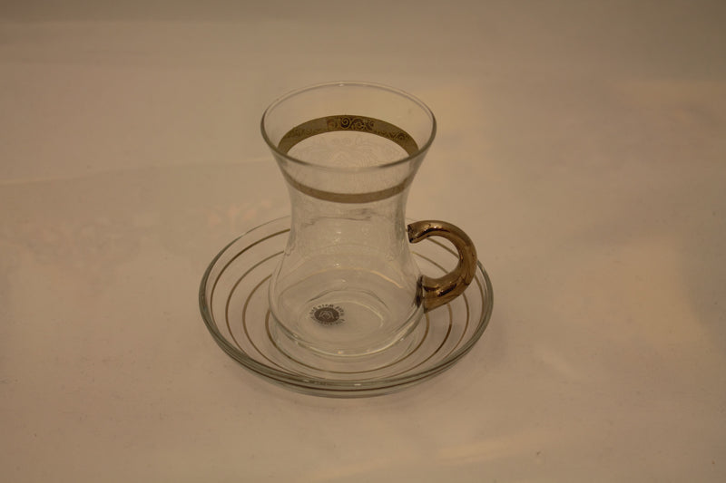 Abka Tea Set, Tea Set, Glass Set, Drink Set, Turkish Tea Set, Handcrafted