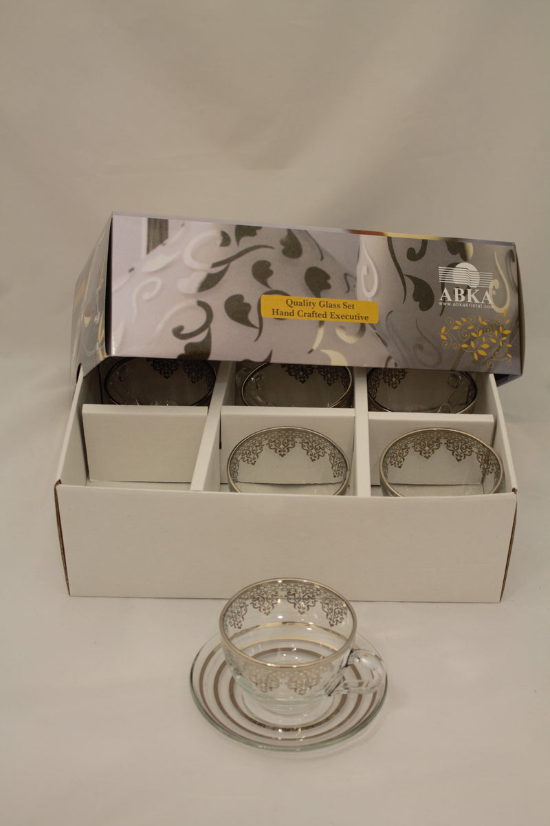 Abka Coffee Set, Tea Set, Crystal Set, Glass Set, Handcrafted