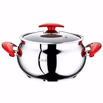 OMS Stainless Steel Round Pot
