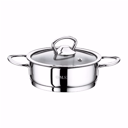 OMS Stainless Steel Mini Slim 6 -piece Pot Set