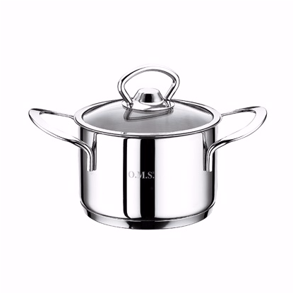 OMS Stainless Steel 6-piece Mini Pot Set