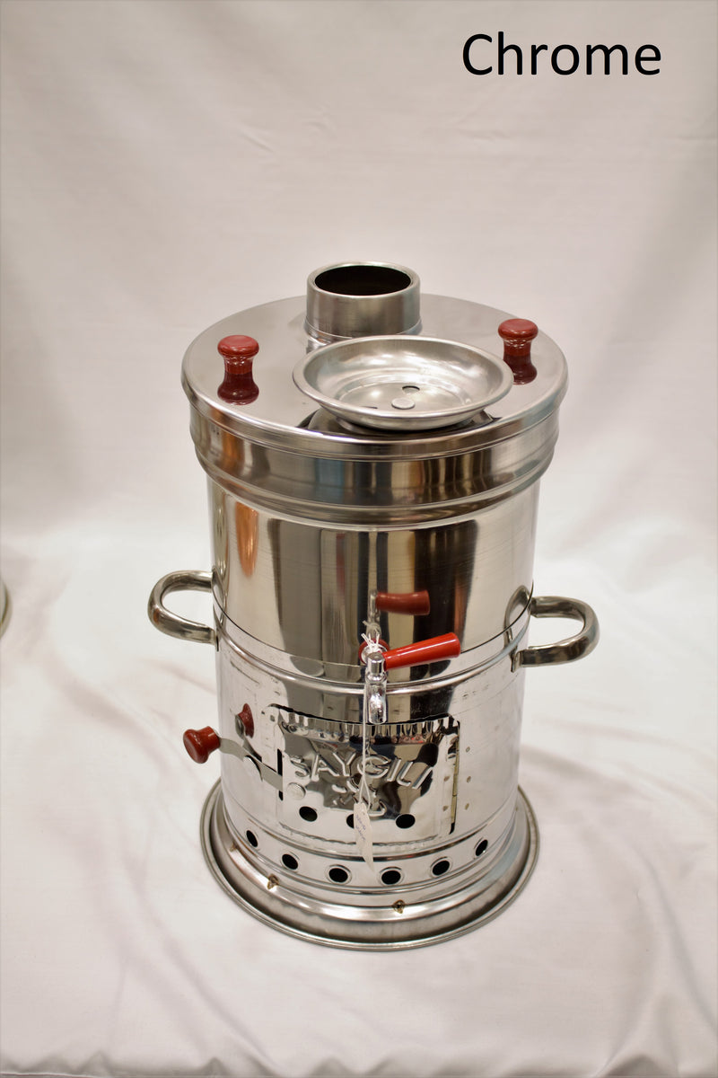 Chrome Turkish Samovar